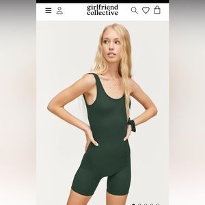 Girlfriend Collective: Moss Bike Unitard